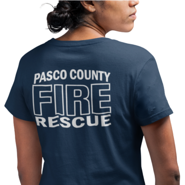Fire Rescue <br>Gildan DryBlend 50/50 Short Sleeve - Image 2