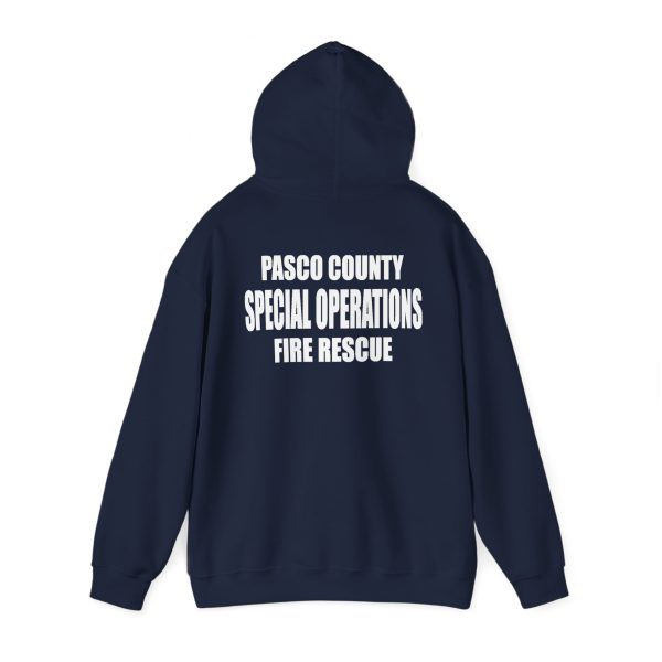 Fire Rescue <br>Full Zip Hooded Sweatshirt - Image 3