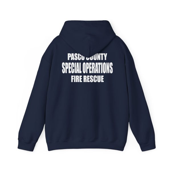Fire Rescue <br>Full Zip Hooded Sweatshirt - Image 2