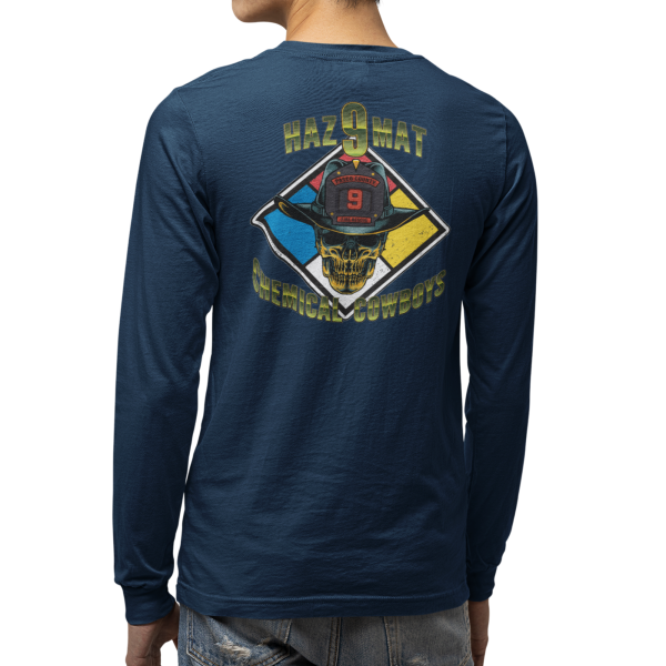 Hazmat<br>Gildan DryBlend 50/50 Long Sleeve - Image 2
