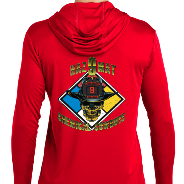 Hazmat <br>Sport Tek Hooded Long Sleeve - Image 3