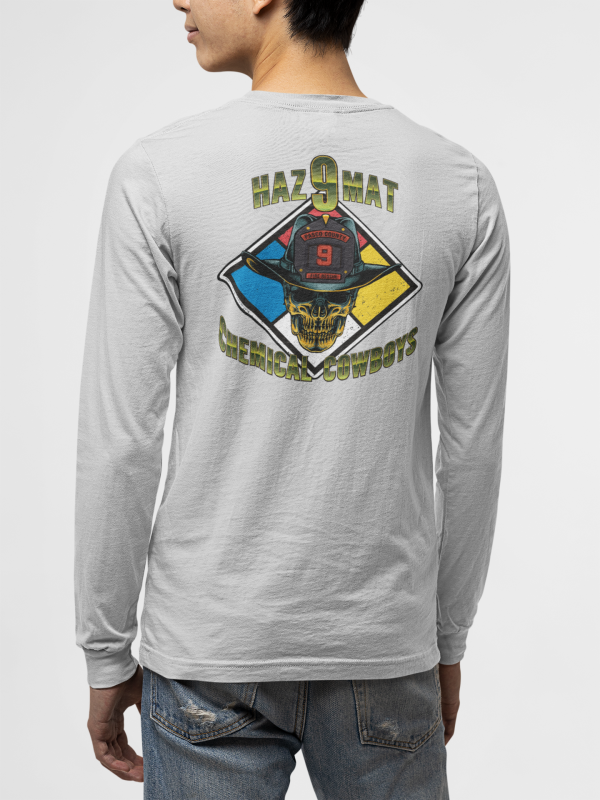 Hazmat<br>Gildan DryBlend 50/50 Long Sleeve - Image 5