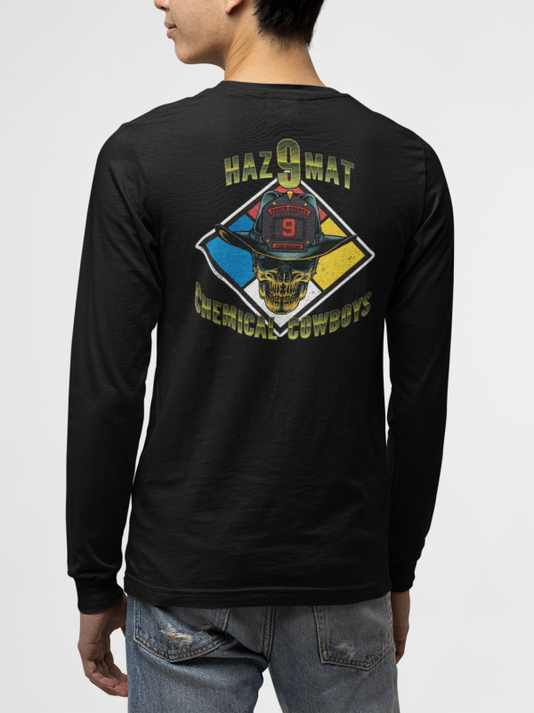 Hazmat<br>Gildan DryBlend 50/50 Long Sleeve - Image 4