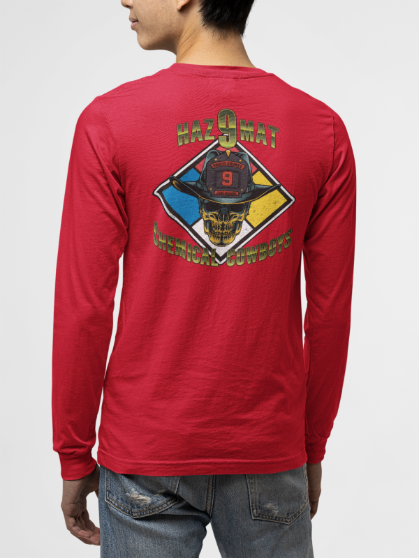 Hazmat<br>Gildan DryBlend 50/50 Long Sleeve - Image 3