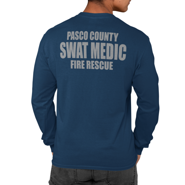 Swat Medic <br>Gildan DryBlend 50/50 Long Sleeve - Image 4
