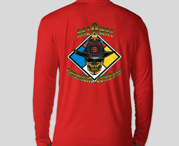 Hazmat <br>Sport Tek Long Sleeve - Image 4