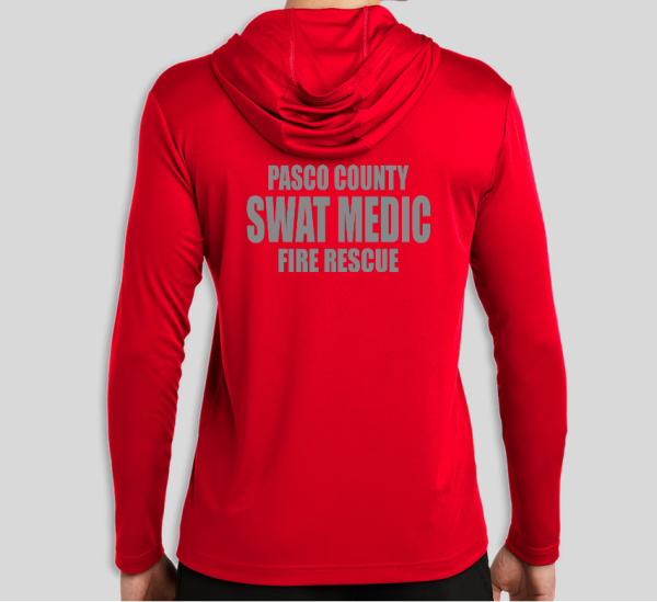 Swat Medic<br>Sport Tek Hooded Long Sleeve - Image 3