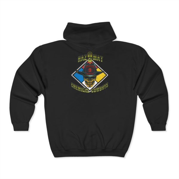 Hazmat<br> Full Zip Hooded Sweatshirt - Image 3