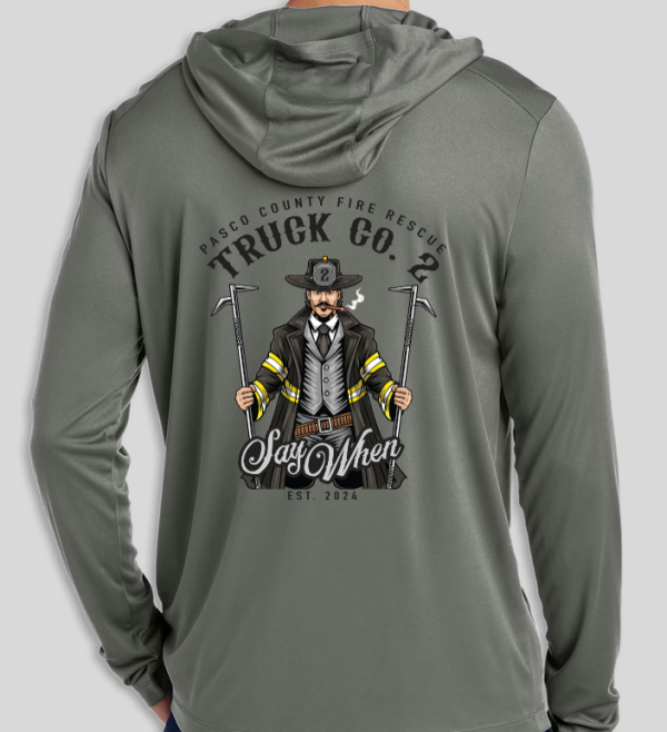 Truck Co. 2<br>Sport Tek Hooded Long Sleeve - Image 4