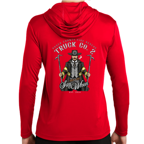 Truck Co. 2 <br>Sport Tek Hooded Long Sleeve - Image 4