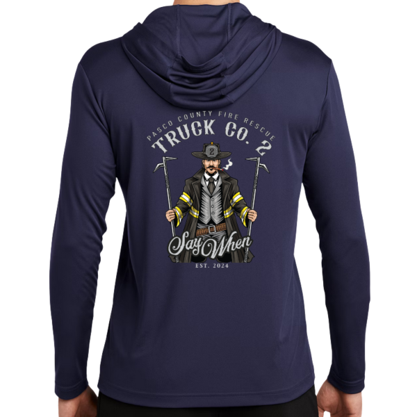 Truck Co. 2 <br>Sport Tek Hooded Long Sleeve - Image 5