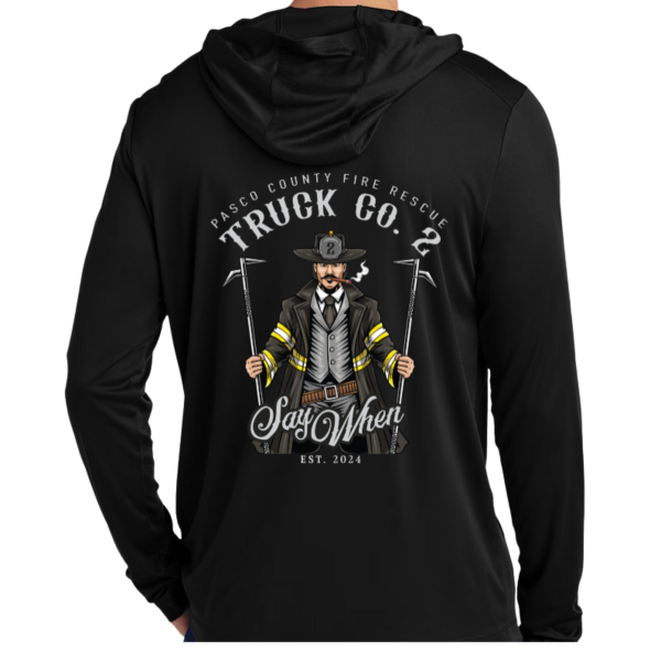 Truck Co. 2<br>Sport Tek Hooded Long Sleeve - Image 3