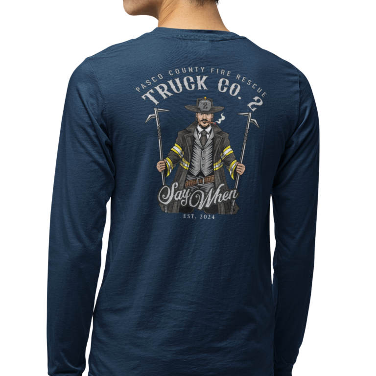 Truck Co 2 Gildan Long Navy