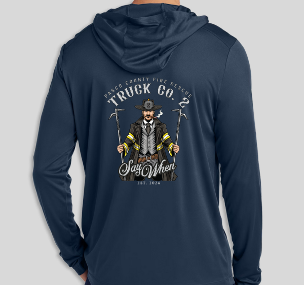 Truck Co. 2<br>Sport Tek Hooded Long Sleeve - Image 2