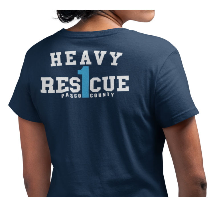 Heavy Rescue 1b gildan Short blue