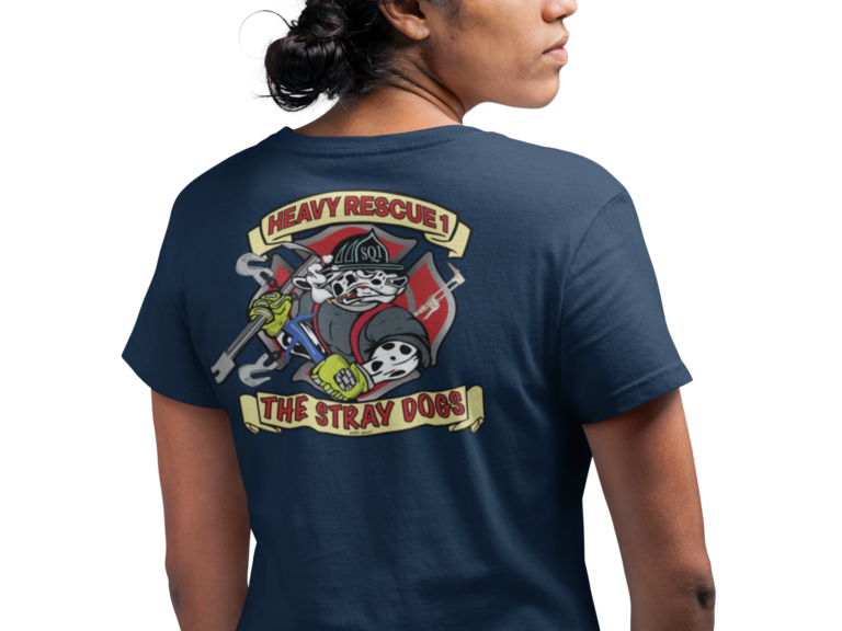 Heavy Rescue gildan short navy