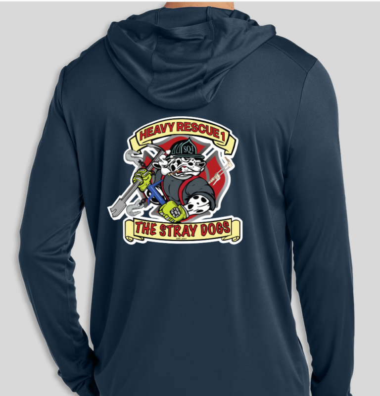 heavy rescue hooded navy