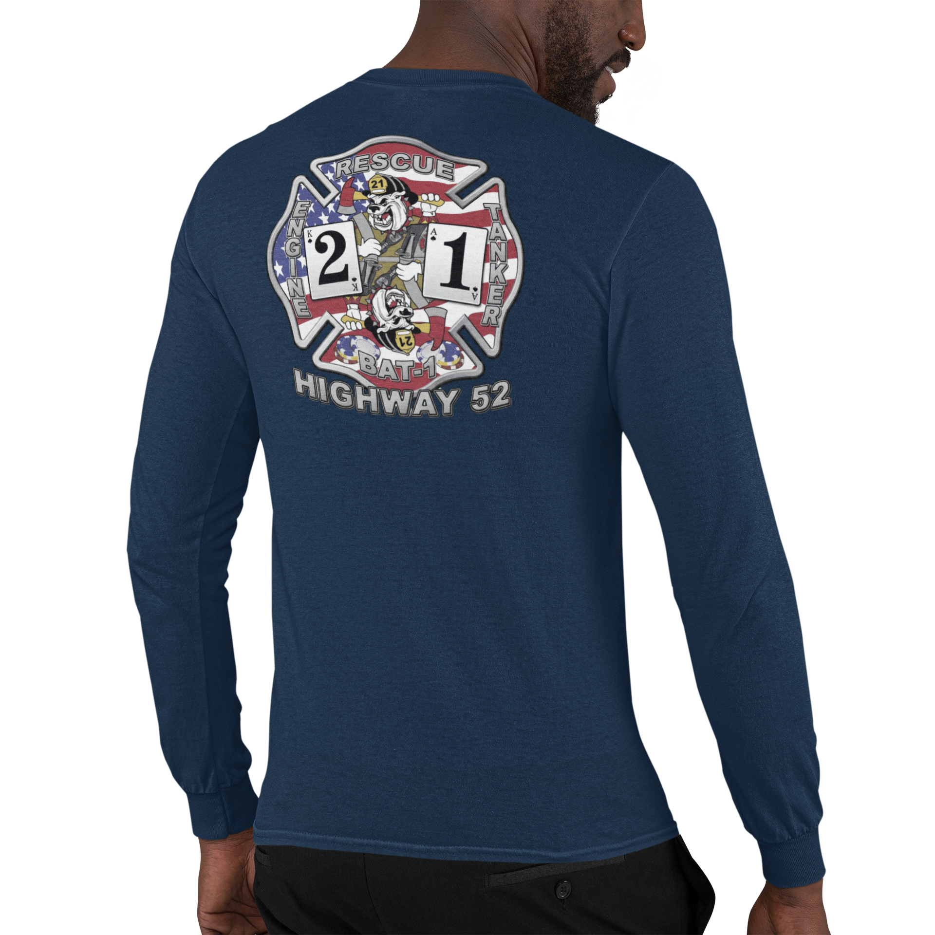 Highway 52<br>Performance Long Sleeve T-Shirt